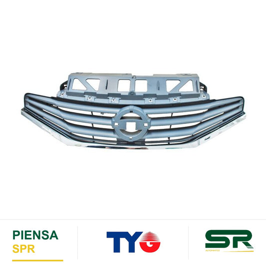 PARRILLA CROMADA 5 PUERTAS NISSAN NOTE 2014-2016 / NISSAN VERSA 2014-2016 TYG