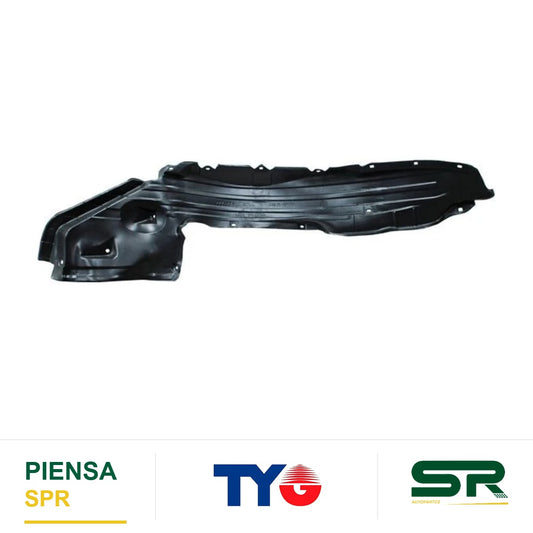 TOLVA SALPICADERA IZQUIERDA PLÁSTICO CABINA SENCILLA TOYOTA HILUX 2016-2025 TYG