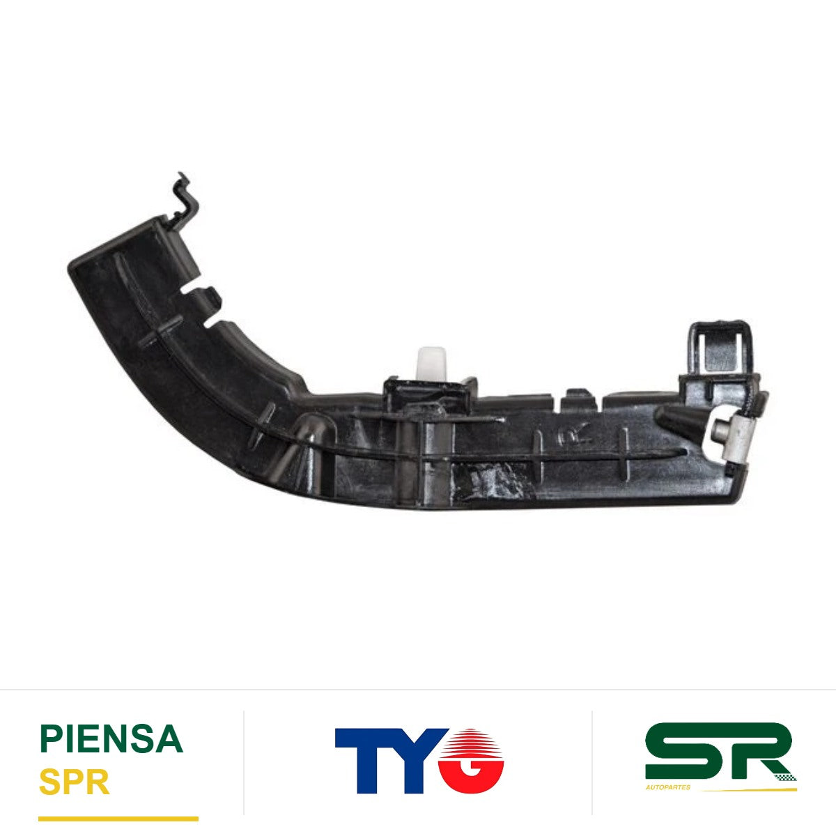 GUÍA FASCIA DELANTERA DERECHA PLÁSTICO DODGE CHARGER 2008-2023 RT / SRT / SXT / LTS V8 5.7L SUPERIOR TYG