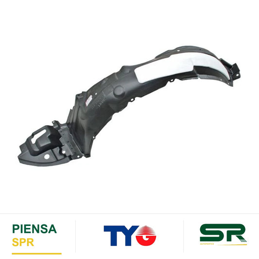 TOLVA SALPICADERA IZQUIERDA PLÁSTICO TOYOTA COROLLA 2014-2016 TYG