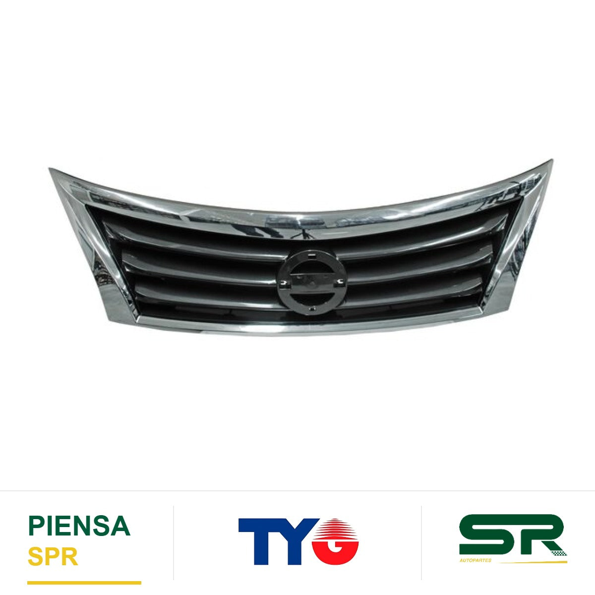 PARRILLA CON MOLDURA CROMADA NISSAN ALTIMA 2013-2016 TYG