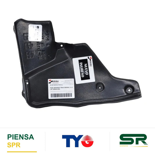TOLVA COSTADO IZQUIERDA TRASERA SECCIÓN TOYOTA SIENNA 2011-2020 TYG
