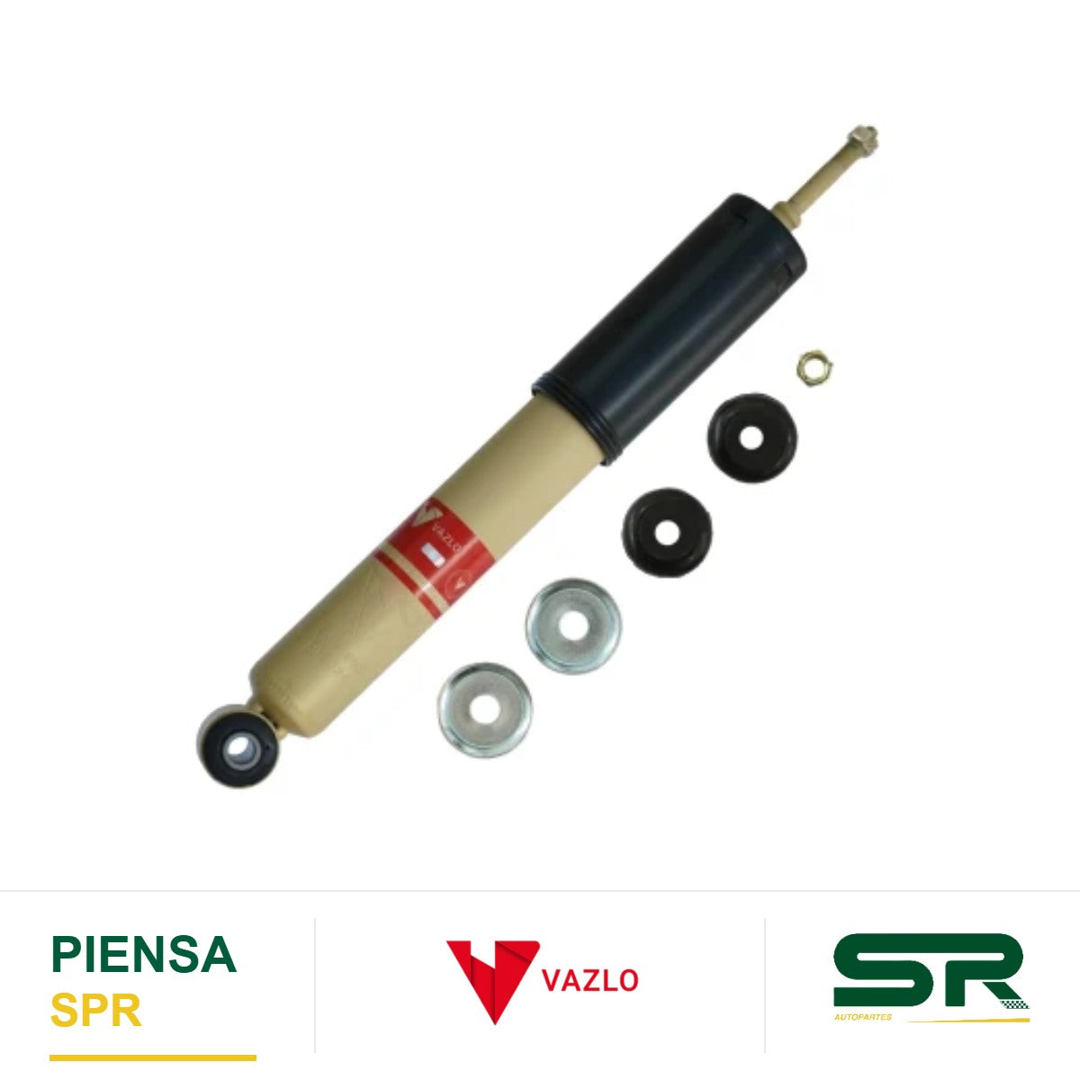 AMORTIGUADOR DELANTERO AMBOS LADOS CON GAS NITRÓGENO DODGE DAKOTA 1997-2004 VAZLO