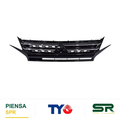 PARRILLA CROMADA 4 PUERTAS MITSUBISHI MIRAGE 2021-2024 / MITSUBISHI FILO 1990 TYG