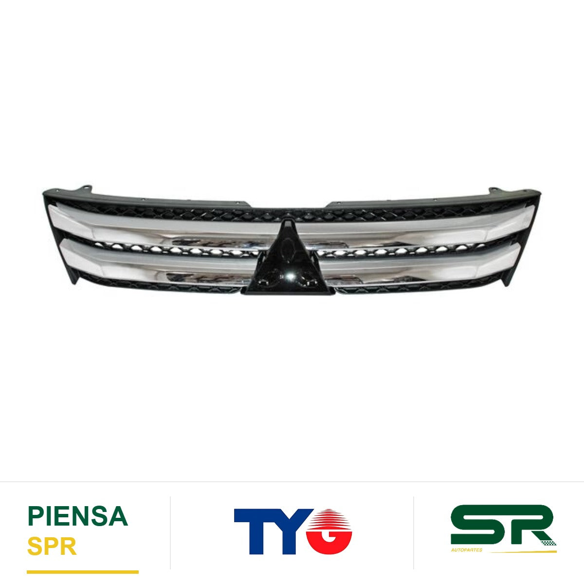 PARRILLA CON MOLDURA CROMADA MITSUBISHI ECLIPSE CROSS 2019-2021 TYG