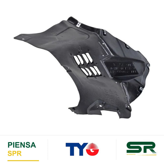 TOLVA SALPICADERA IZQUIERDA DELANTERA PLÁSTICO SECCIÓN SEAT LEON 2021-2025 TYG