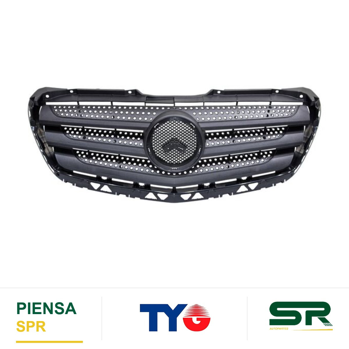 PARRILLA SIN MOLDURA NEGRA MERCEDES-BENZ MBENZ SPRINTER 2014-2018 TYG
