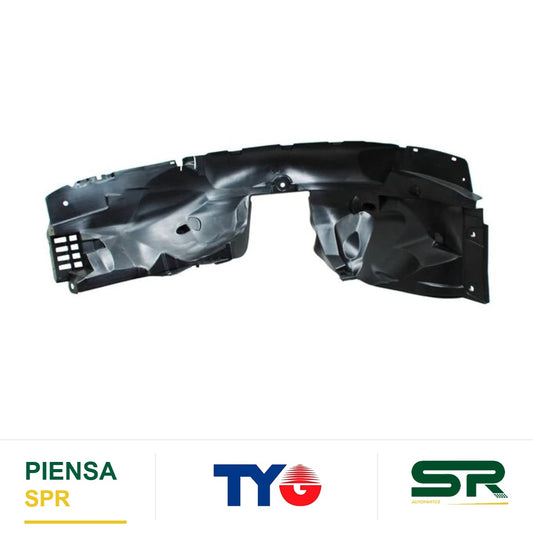 TOLVA SALPICADERA IZQUIERDA PLÁSTICO RENAULT LOGAN 2015-2019 TYG
