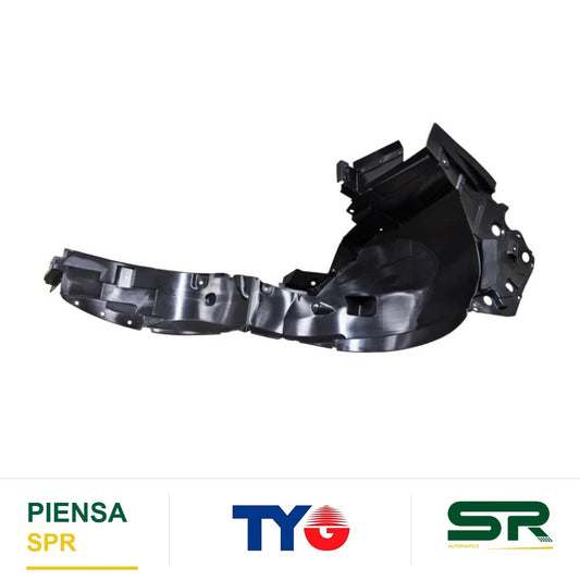 TOLVA SALPICADERA IZQUIERDA PLÁSTICO NISSAN VERSA 2020-2025 TYG