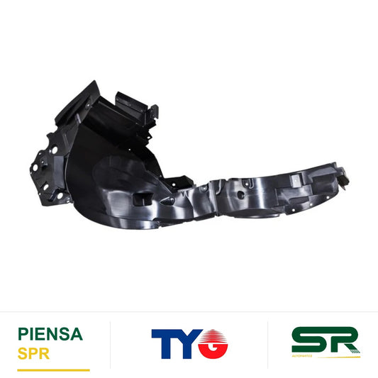 TOLVA SALPICADERA DERECHA PLÁSTICO NISSAN VERSA 2020-2025 TYG