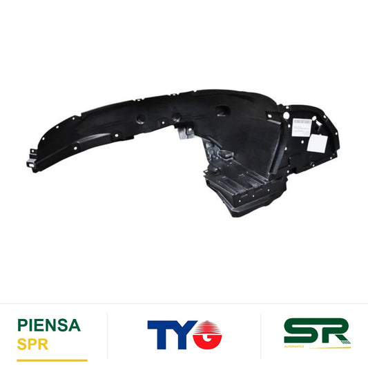 TOLVA SALPICADERA DERECHA PLÁSTICO NISSAN VERSA 2015-2020 / NISSAN V-DRIVE 2020-2025 TYG