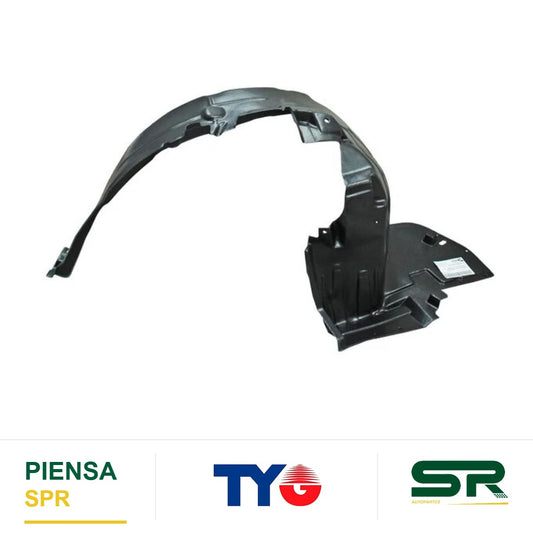 TOLVA SALPICADERA IZQUIERDA PLÁSTICO NISSAN VERSA 2012-2019 / NISSAN V-DRIVE 2020-2025 TYG