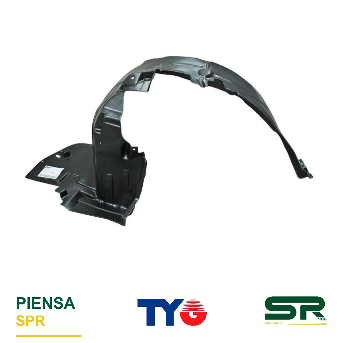 TOLVA SALPICADERA DERECHA PLÁSTICO NISSAN VERSA 2012-2019 / NISSAN V-DRIVE 2020-2025 TYG