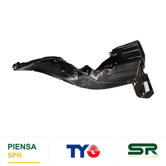 TOLVA SALPICADERA IZQUIERDA PLÁSTICO NISSAN VERSA 2012-2014 TYG