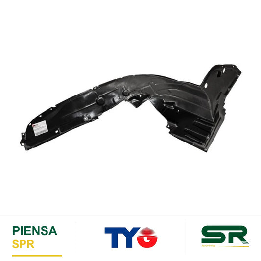 TOLVA SALPICADERA DERECHA PLÁSTICO NISSAN VERSA 2012-2014 TYG
