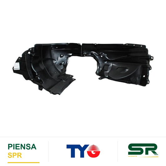 TOLVA SALPICADERA IZQUIERDA PLÁSTICO NISSAN SENTRA 2013-2020 TYG