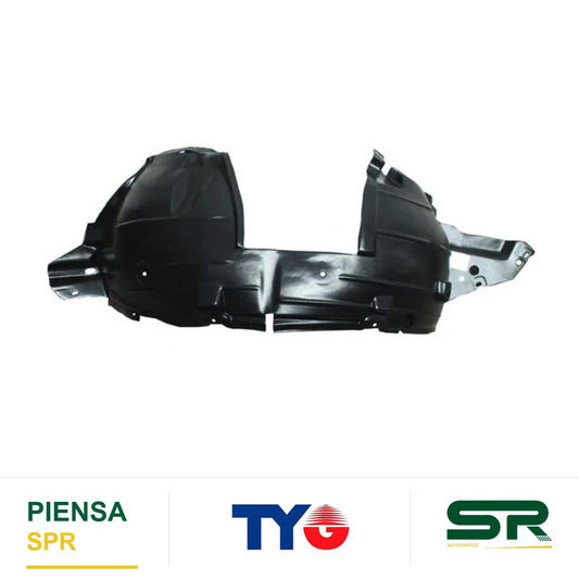 TOLVA SALPICADERA IZQUIERDA PLÁSTICO NISSAN SENTRA 2007-2012 TYG