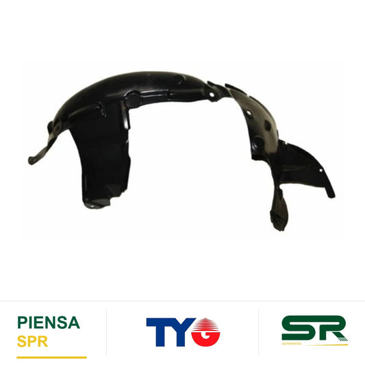 TOLVA SALPICADERA DERECHA PLÁSTICO NISSAN PLATINA 2002-2010 / NISSAN CLIO 2002-2010 TYG