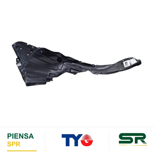 TOLVA SALPICADERA IZQUIERDA PLÁSTICO NISSAN MARCH 2021-2025 TYG