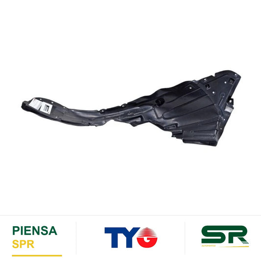 TOLVA SALPICADERA DERECHA PLÁSTICO NISSAN MARCH 2021-2025 TYG