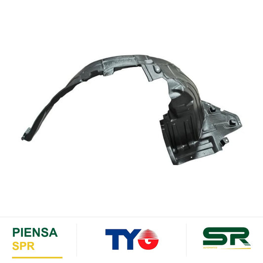 TOLVA SALPICADERA IZQUIERDA PLÁSTICO NISSAN MARCH 2011-2013 / NISSAN ACTIVE 2014-2020 TYG