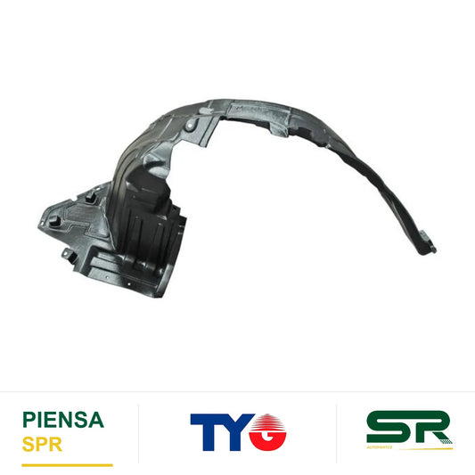 TOLVA SALPICADERA DERECHA PLÁSTICO NISSAN MARCH 2011-2013 / NISSAN ACTIVE 2014-2020 TYG