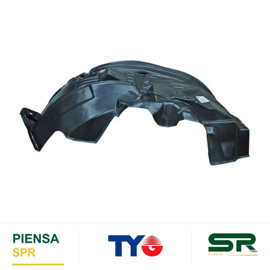 TOLVA SALPICADERA IZQUIERDA PLÁSTICO 4L NISSAN FRONTIER 2005-2019 TYG