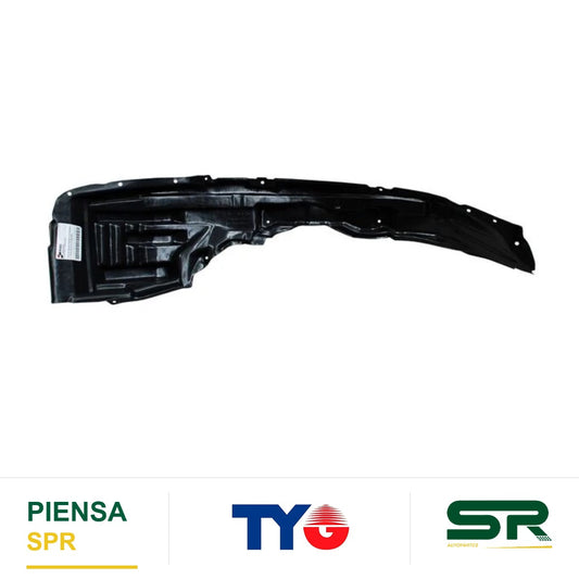 TOLVA SALPICADERA IZQUIERDA PLÁSTICO MITSUBISHI OUTLANDER 2011-2015 TYG