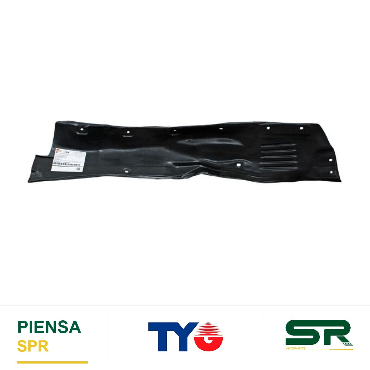 TOLVA SALPICADERA IZQUIERDA TRASERA PLÁSTICO SECCIÓN MITSUBISHI PU L200 2020-2024 TYG
