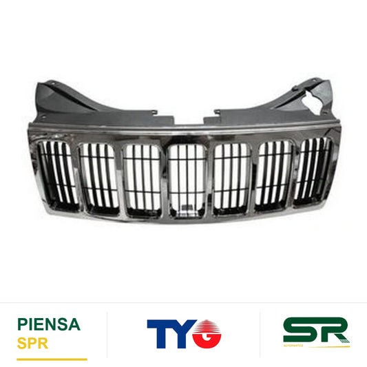 PARRILLA CON MARCO CROMADA JEEP GRAND CHEROKEE 2008-2009 LIMITED TYG