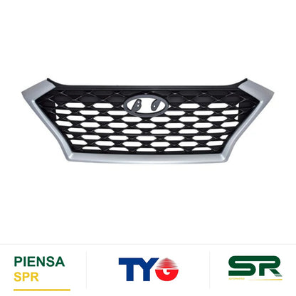 PARRILLA FILO PLATA PLATA HYUNDAI TUCSON 2019-2021 / HYUNDAI GLS 2040 TYG