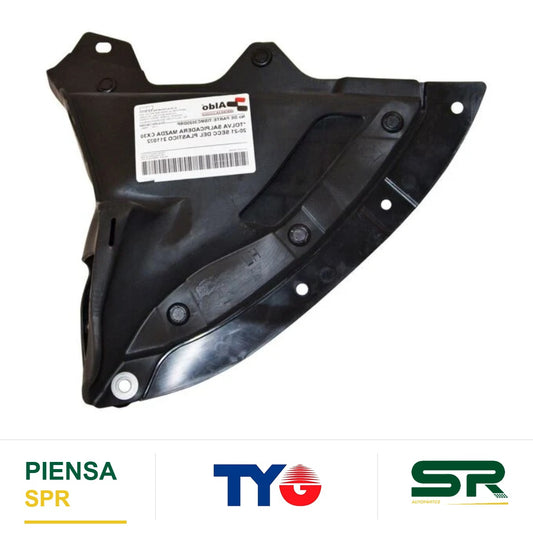 TOLVA SALPICADERA IZQUIERDA DELANTERA PLÁSTICO SECCIÓN MAZDA CX-30 2020-2025 TYG