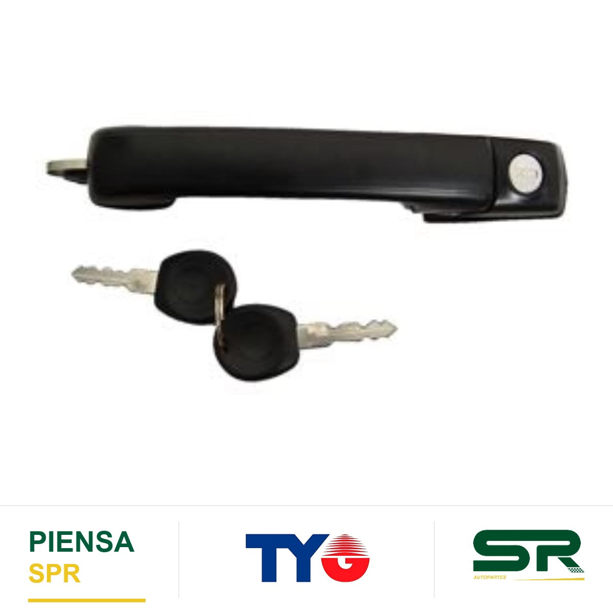 MANIJA EXTERIOR DELANTERA CON LLAVE PLÁSTICO VOLKSWAGEN GOLF / JETTA 1993-1999 AMBOS LADOS TYG