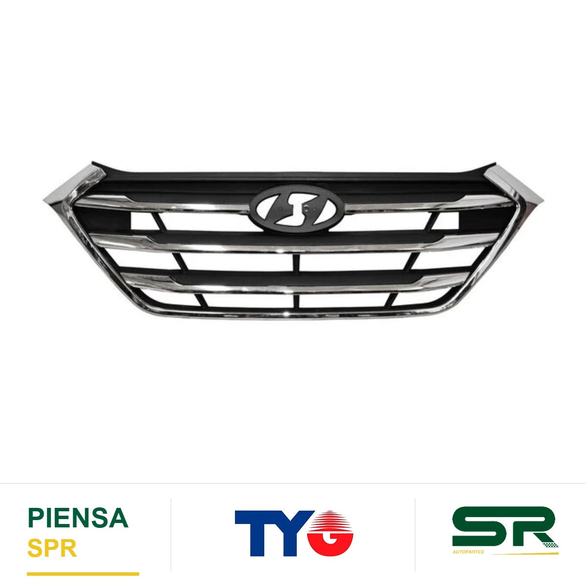 PARRILLA CROMADA HYUNDAI TUCSON 2016-2017 TYG