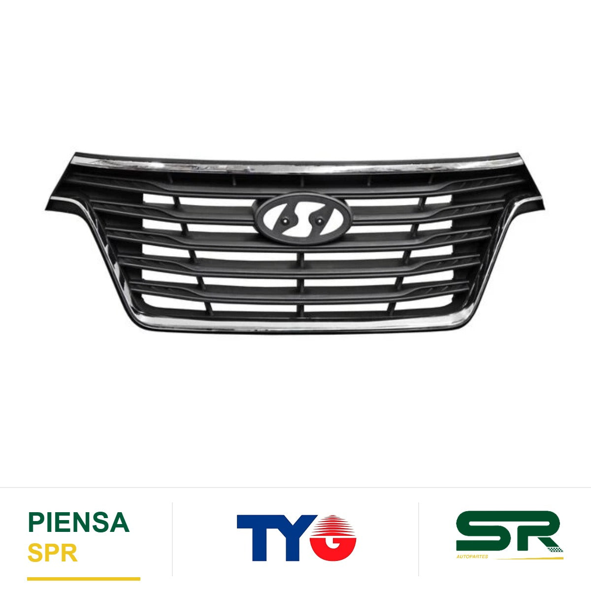 PARRILLA CROMADA HYUNDAI STAREX 2019-2021 TYG