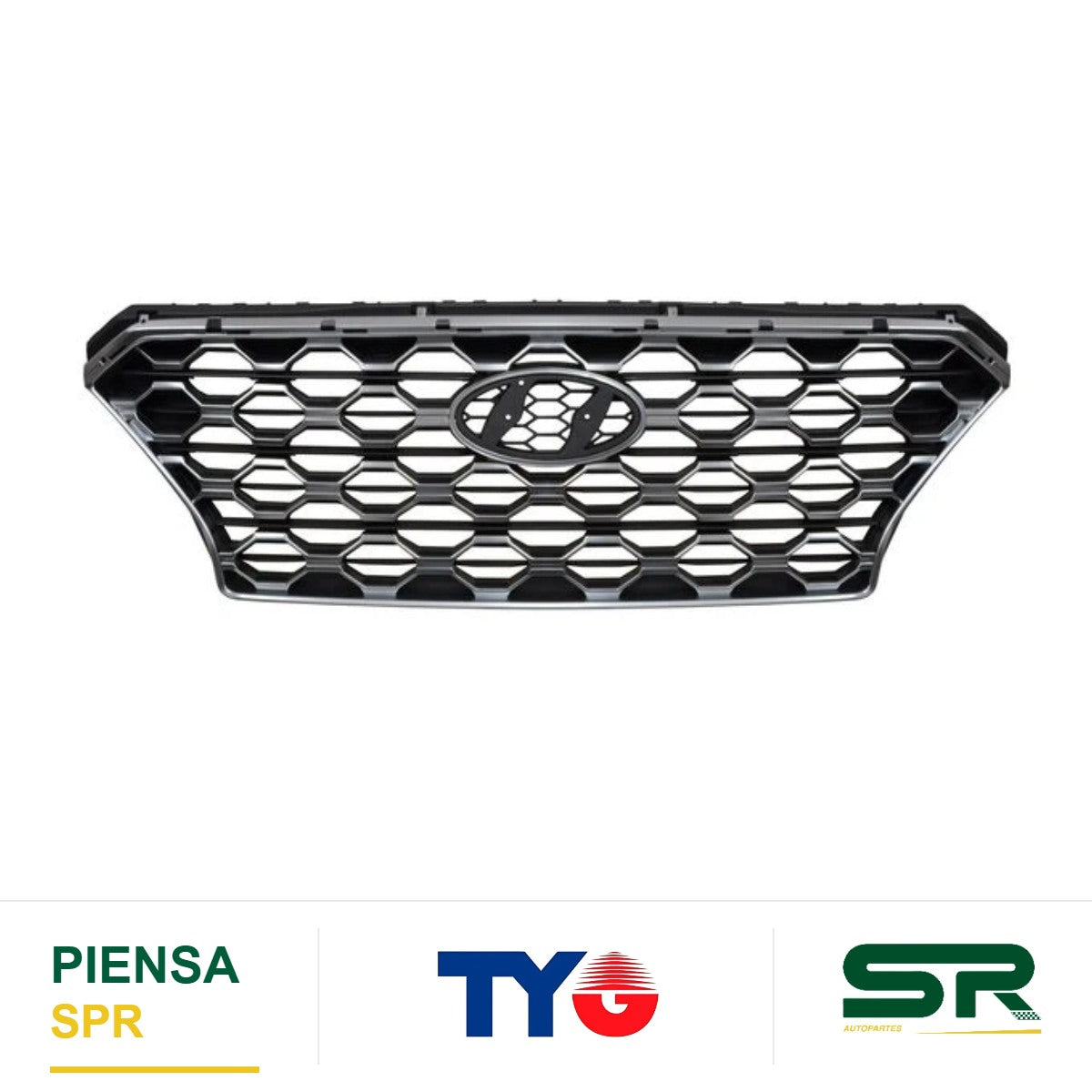PARRILLA GRIS HYUNDAI SANTA FE 2019-2021 TYG