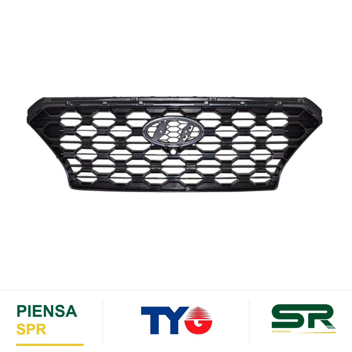 PARRILLA NEGRA HYUNDAI SANTA FE 2019-2020 TYG