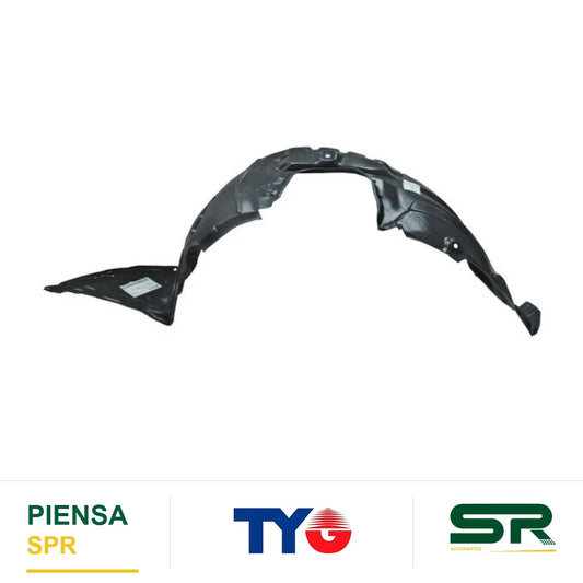 TOLVA SALPICADERA DERECHA PLÁSTICO 2.5L MAZDA 3 2010-2013 TYG