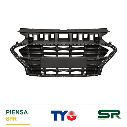 PARRILLA CENTRAL DE FASCIA SIN MOLDURA 5 PUERTAS HYUNDAI GRAND I10 2021-2025 TYG
