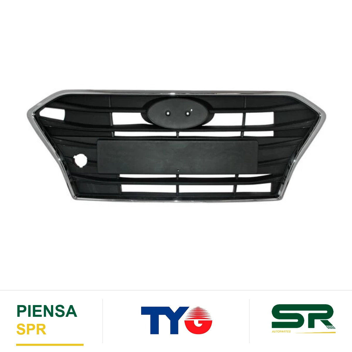 PARRILLA CROMADA 4 PUERTAS HYUNDAI GRAND I10 2018-2020 TYG