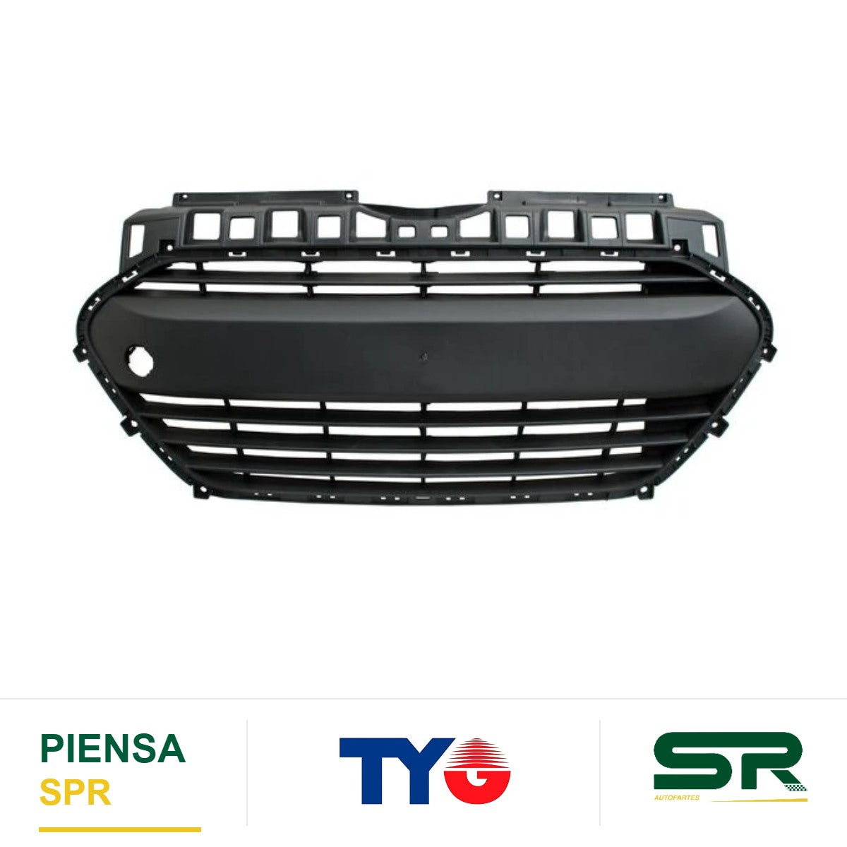 PARRILLA CENTRAL DE FASCIA CROMADA HYUNDAI GRAND I10 2015-2017 TYG