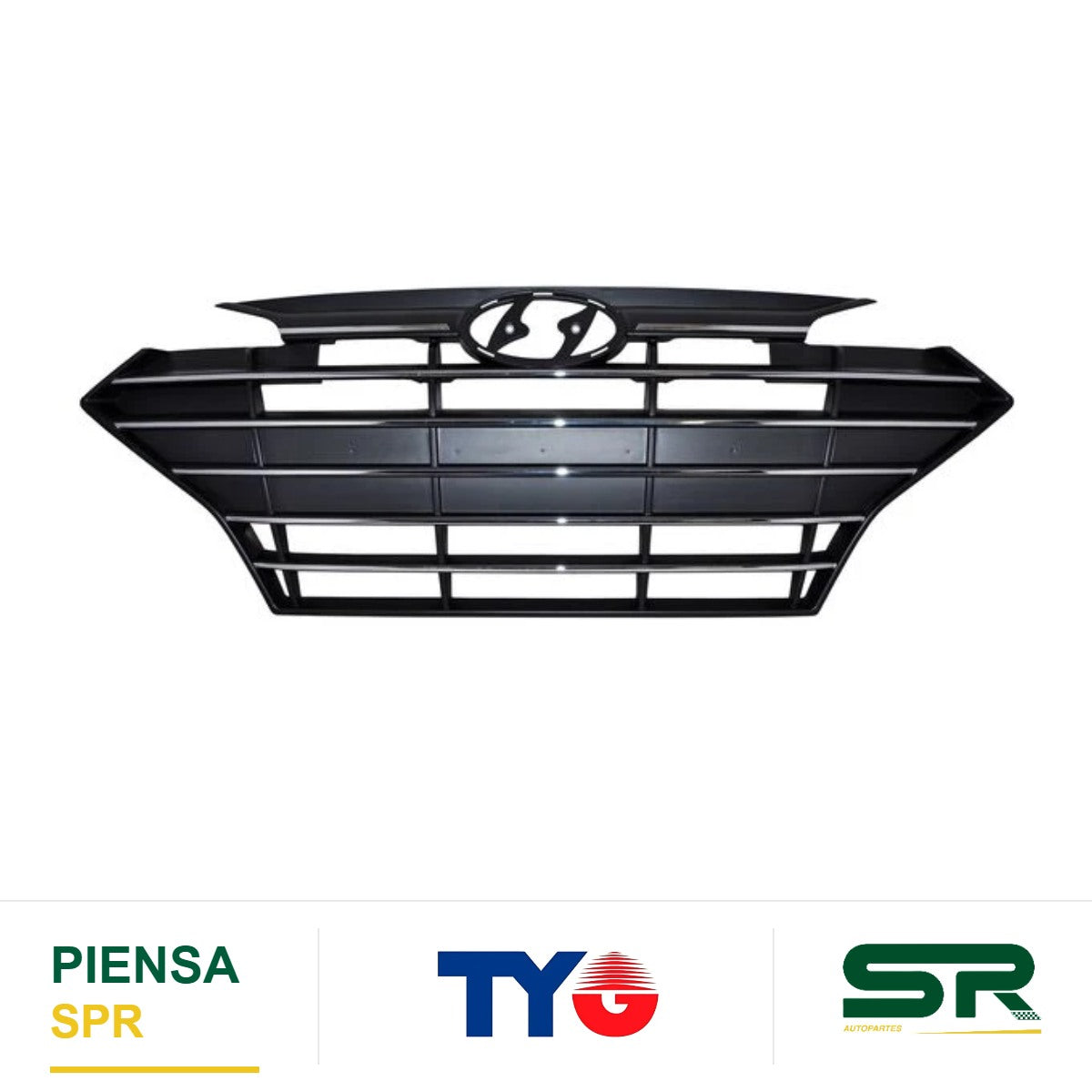 PARRILLA CROMADA HYUNDAI ELANTRA 2019-2020 TYG