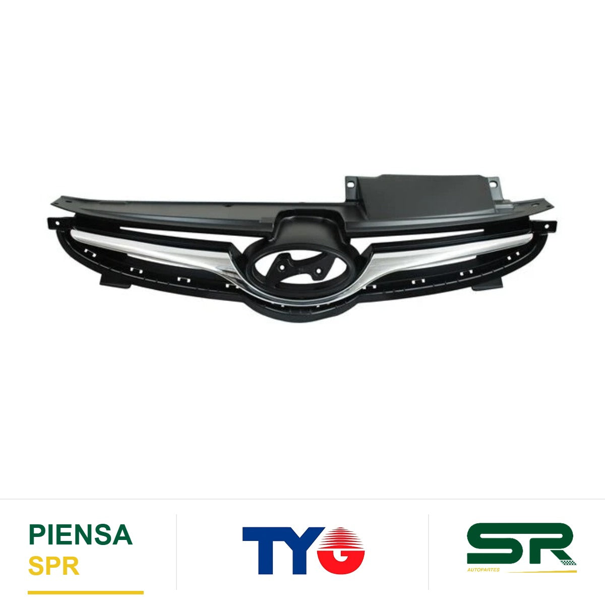 PARRILLA CROMADA HYUNDAI ELANTRA 2015-2016 / HYUNDAI USA 2014-2016 TYG