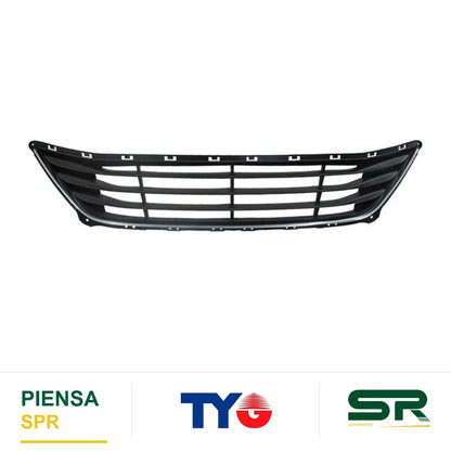 PARRILLA CENTRAL DE FASCIA CROMADA HYUNDAI ELANTRA 2015-2016 / HYUNDAI USA 2014-2016 TYG