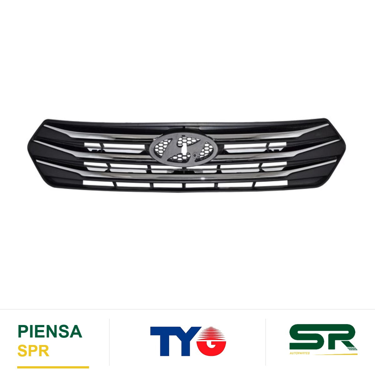 PARRILLA CROMADA HYUNDAI CRETA 2017-2018 TYG