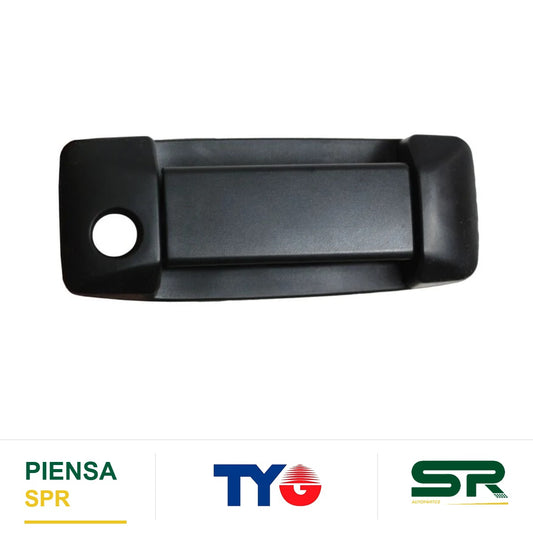 MANIJA EXTERIOR IZQUIERDA PLÁSTICO TOYOTA HIACE 2004-2019 LATERAL CORRUGADA TYG