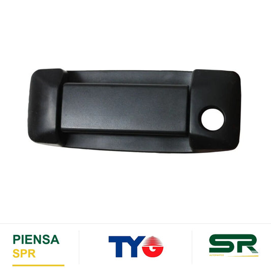 MANIJA EXTERIOR DERECHA PLÁSTICO TOYOTA HIACE 2004-2019 LATERAL CORRUGADA TYG