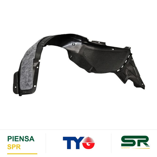 TOLVA SALPICADERA DERECHA PLÁSTICO KIA FORTE 2017-2018 TYG