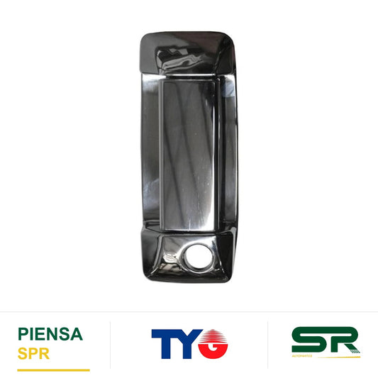 MANIJA EXTERIOR IZQUIERDA CROMADA PLÁSTICO TOYOTA HIACE 2004-2019 LATERAL TYG