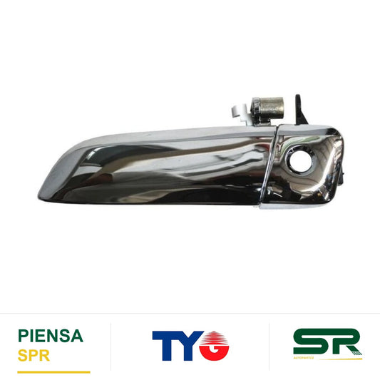 MANIJA EXTERIOR DELANTERA IZQUIERDA CROMADA PLÁSTICO TOYOTA HIACE 2004-2019 TYG